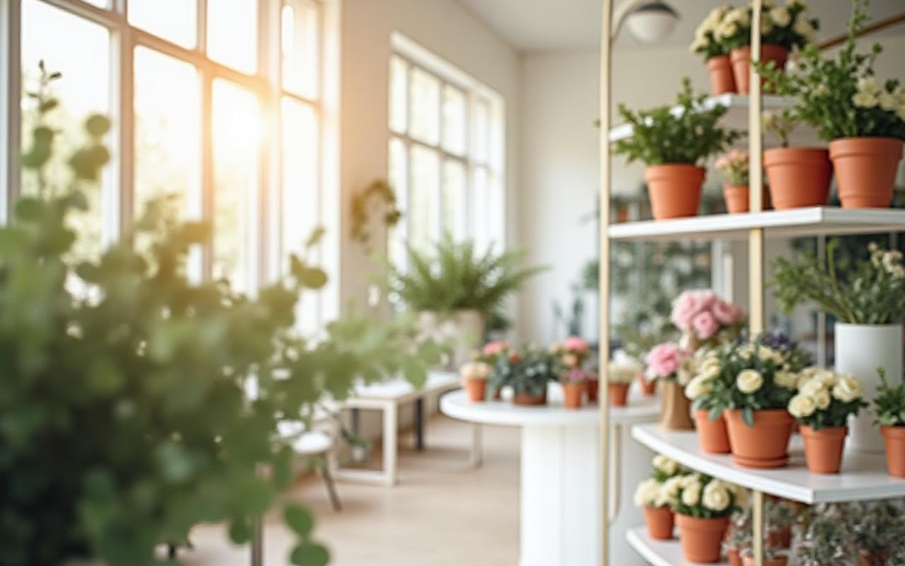 Floral Studio Background